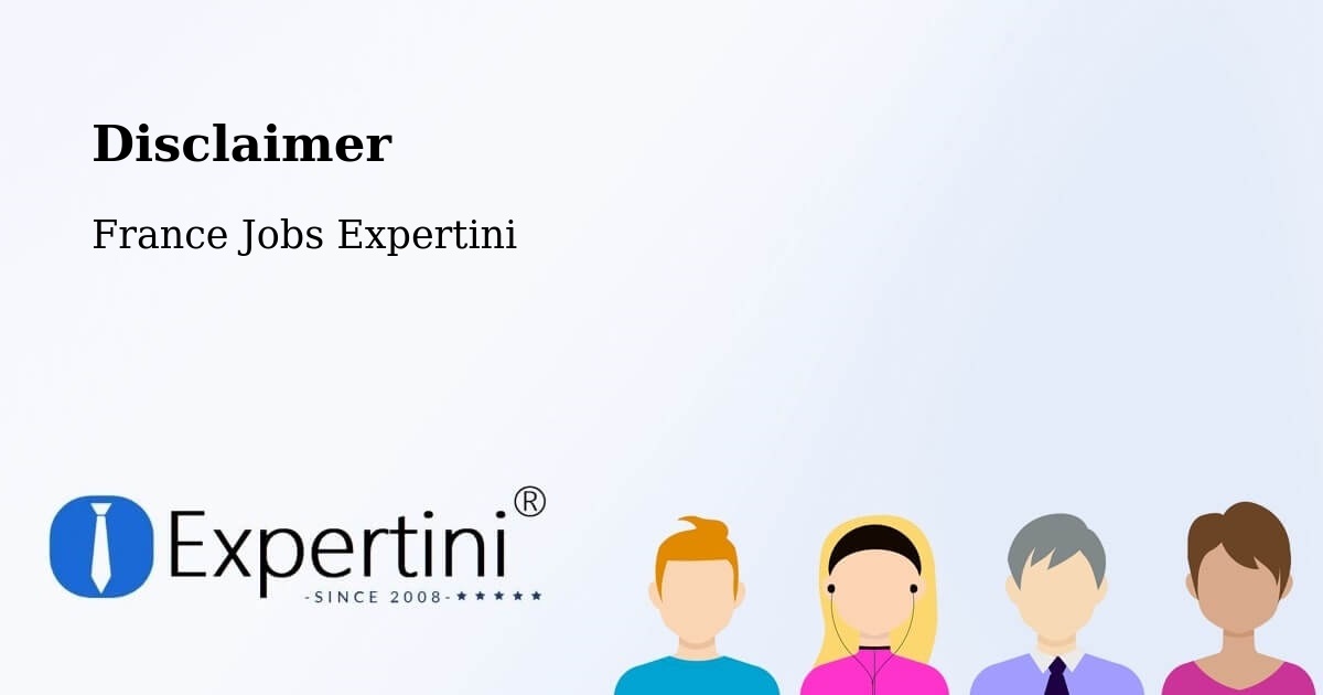 Disclaimer – Roche La Molière - France Jobs Expertini